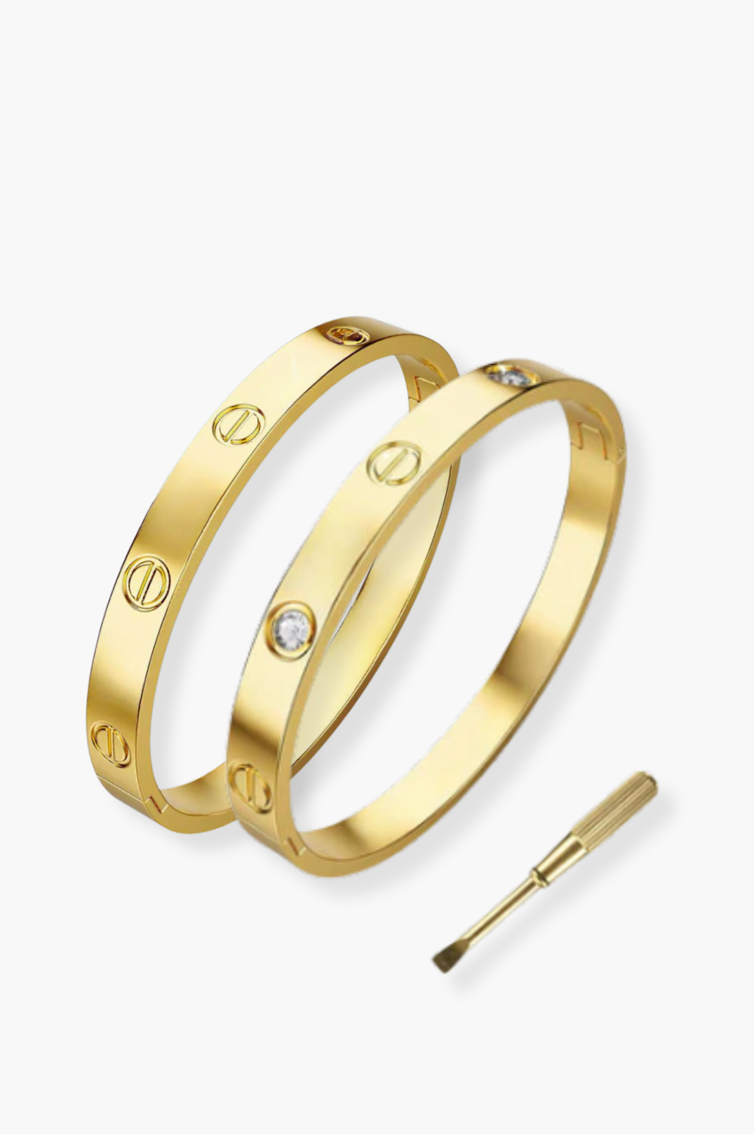 Elegance Bangle Stack 2.0 | Gold