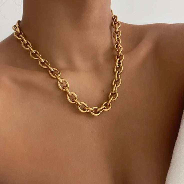 Club Necklace | 18K Gold Plated